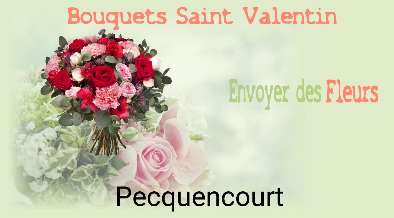 Roses de Saint-Valentin livrées à Pecquencourt